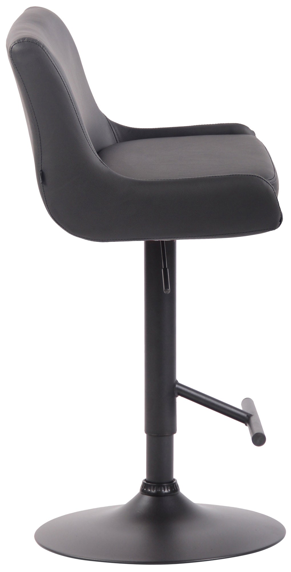 Barhocker Club Kunstleder schwarz – Ansicht 9