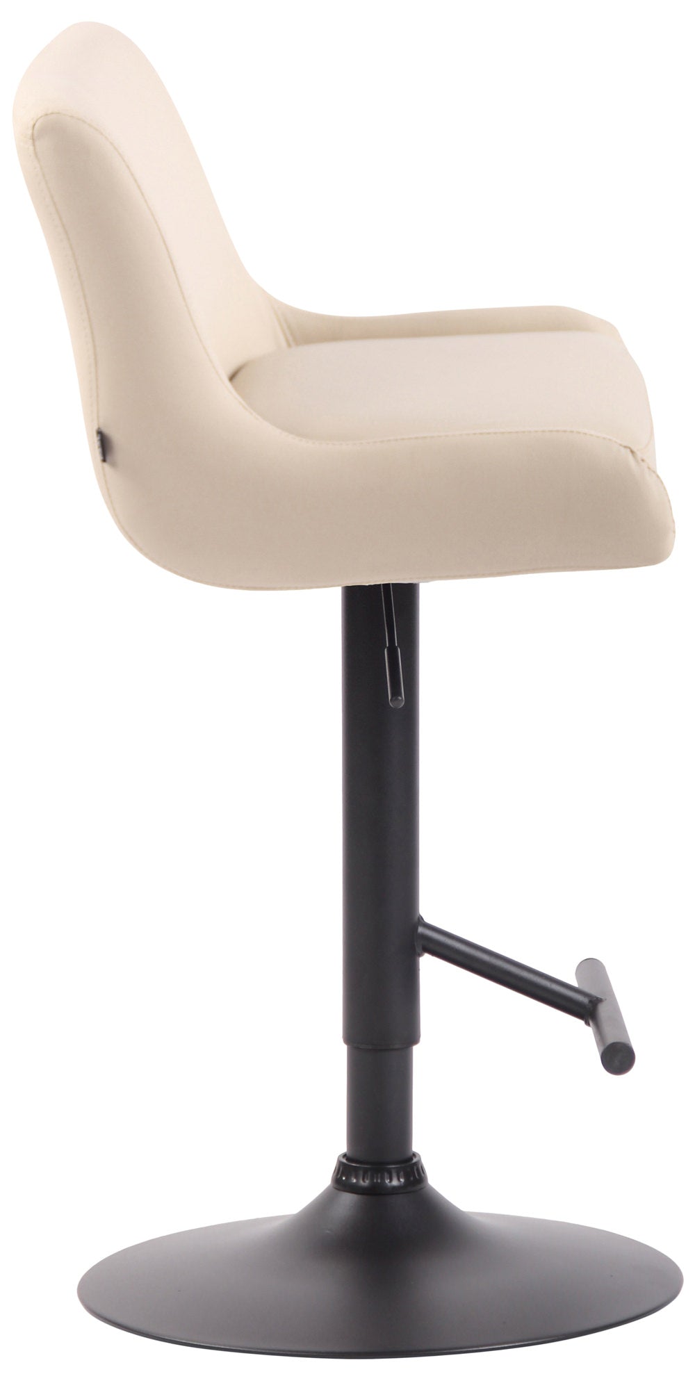 Barhocker Club Kunstleder schwarz – Ansicht 6