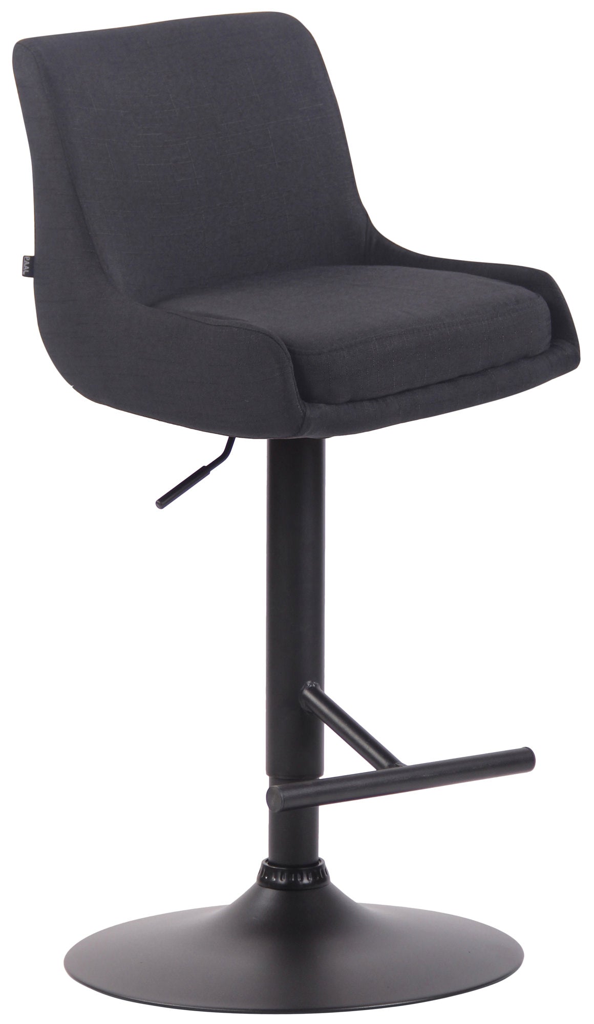 Barhocker Club Stoff schwarz – Ansicht 19