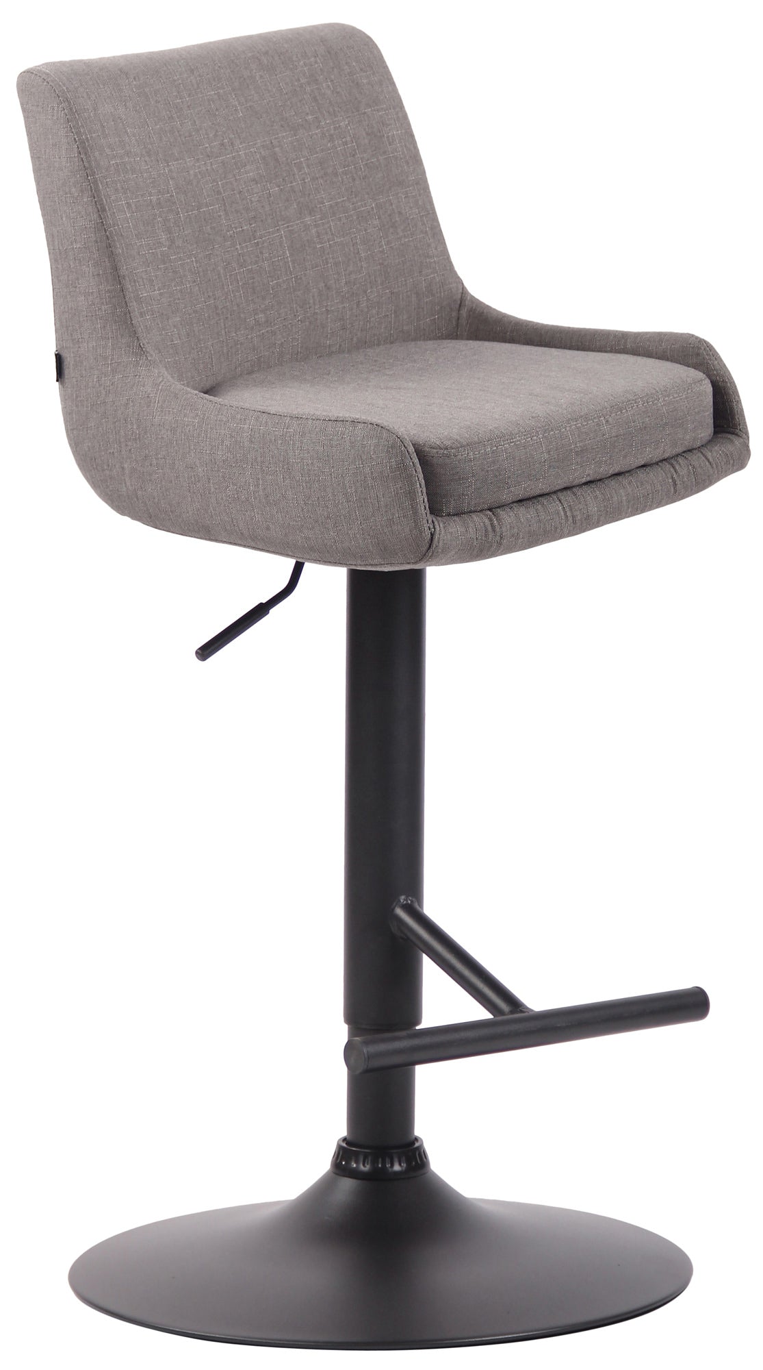 Barhocker Club Stoff schwarz – Ansicht 10