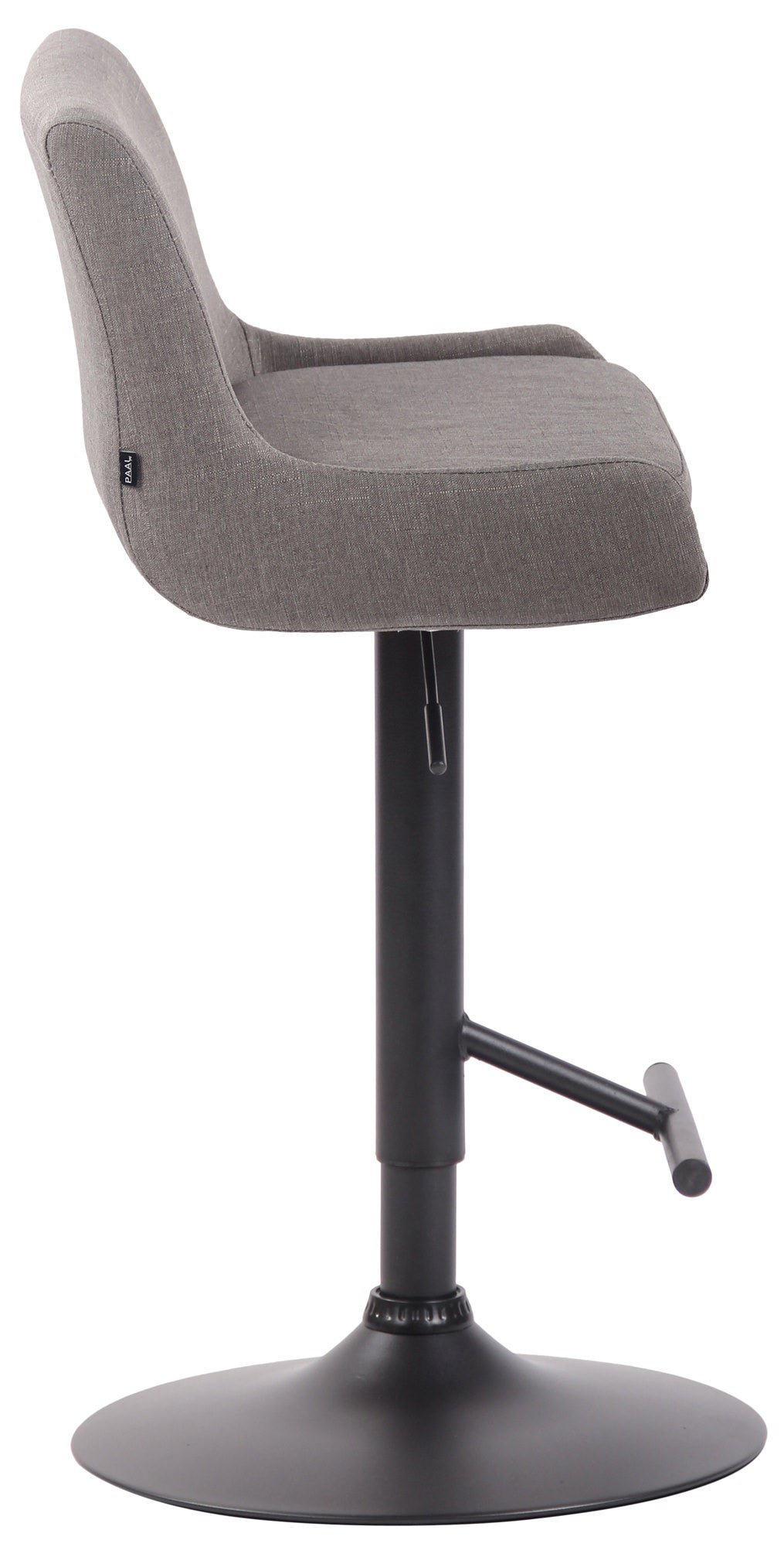 Barhocker Club Stoff schwarz – Ansicht 12