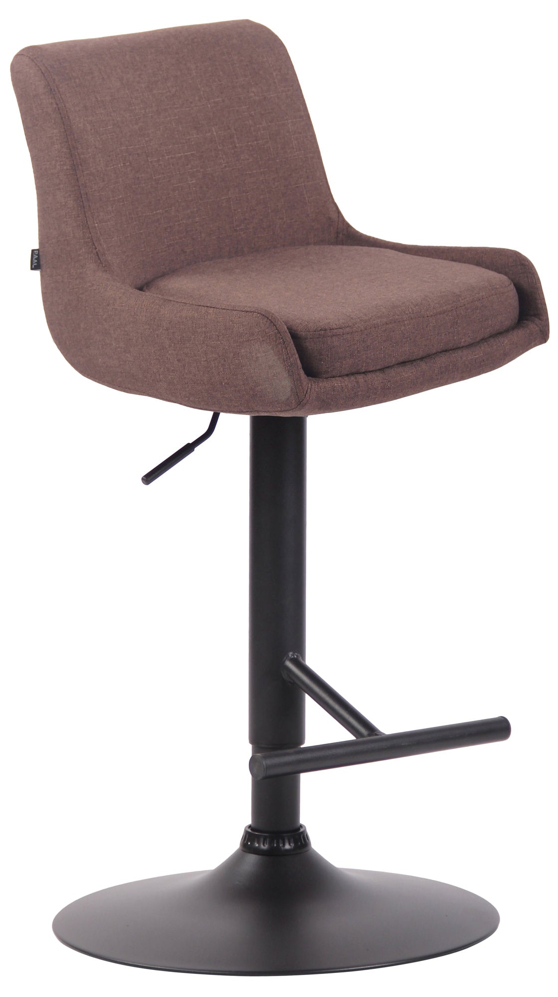 Barhocker Club Stoff schwarz – Ansicht 4