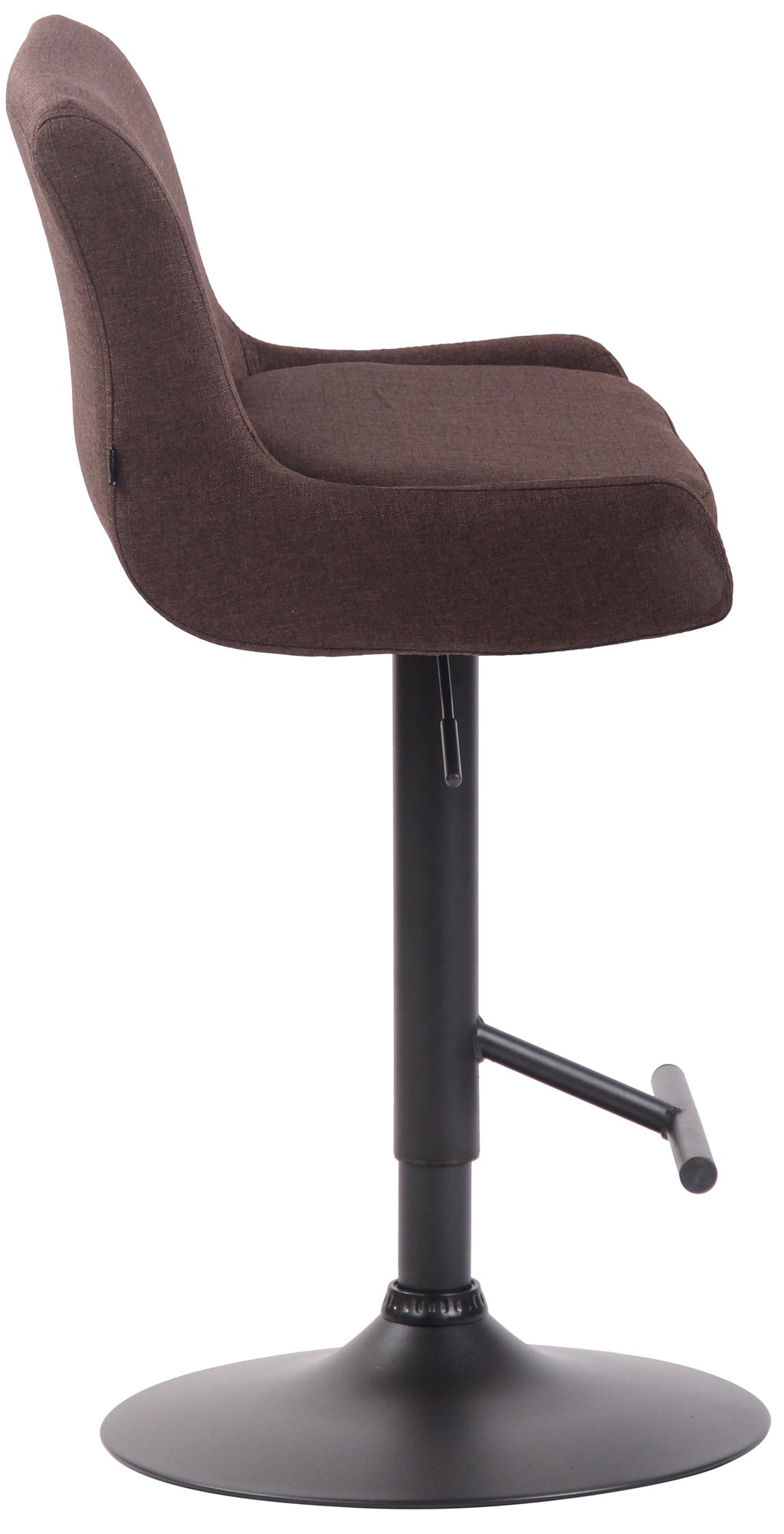 Barhocker Club Stoff schwarz – Ansicht 6