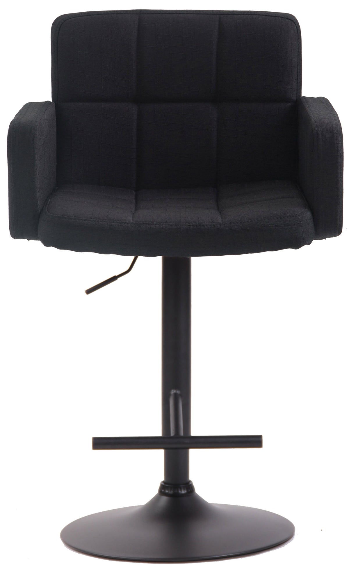 Barhocker Los Angeles, Stoff schwarz – Ansicht 20