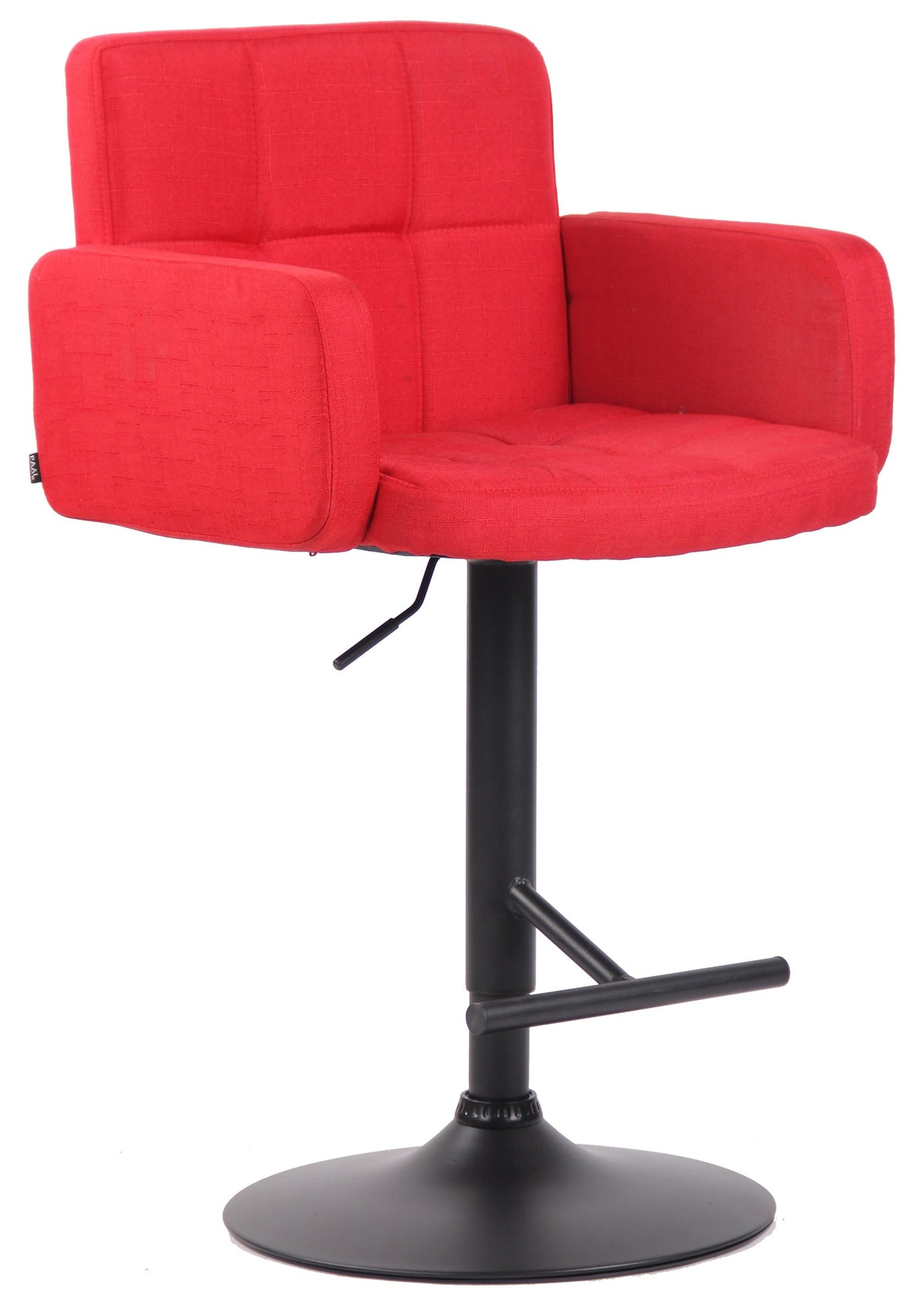 Barhocker Los Angeles, Stoff schwarz – Ansicht 16