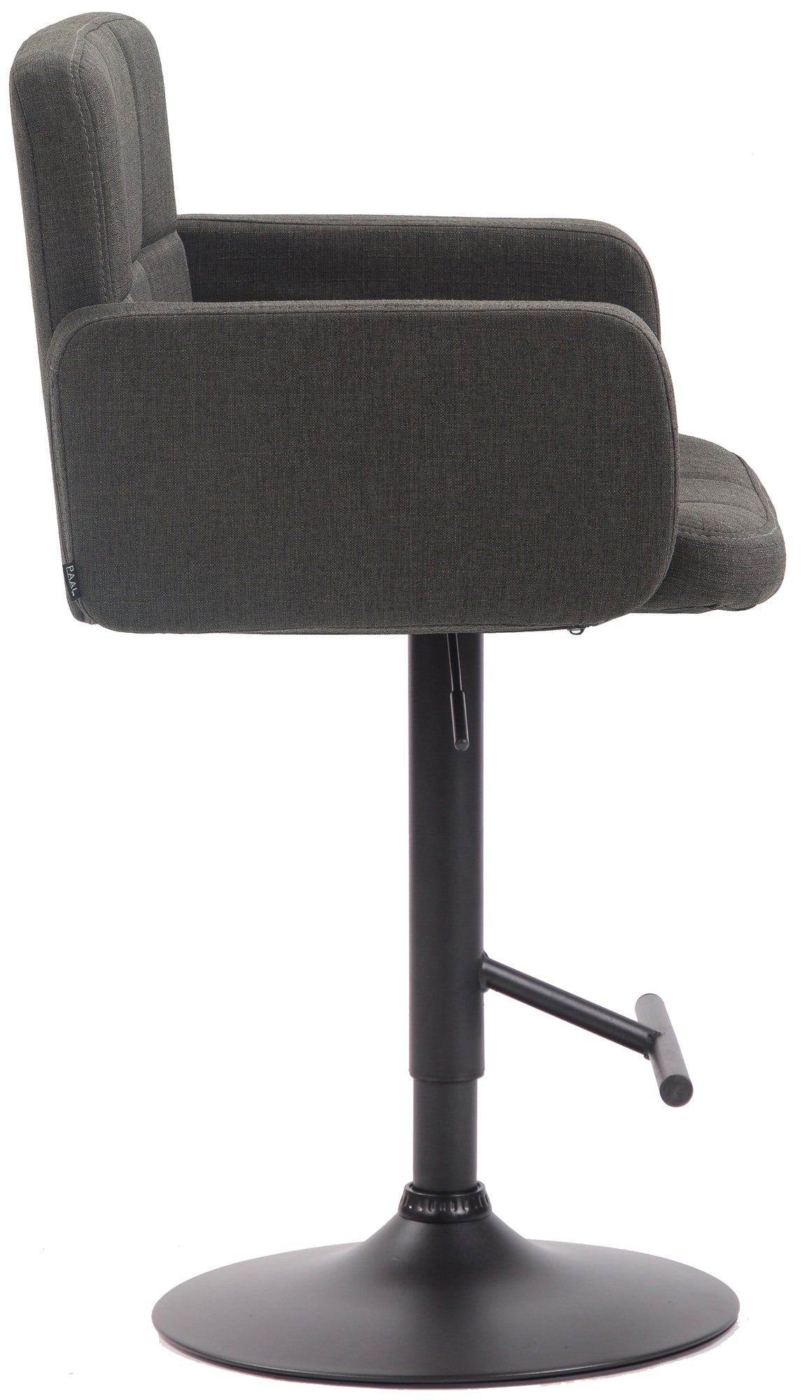 Barhocker Los Angeles, Stoff schwarz – Ansicht 9