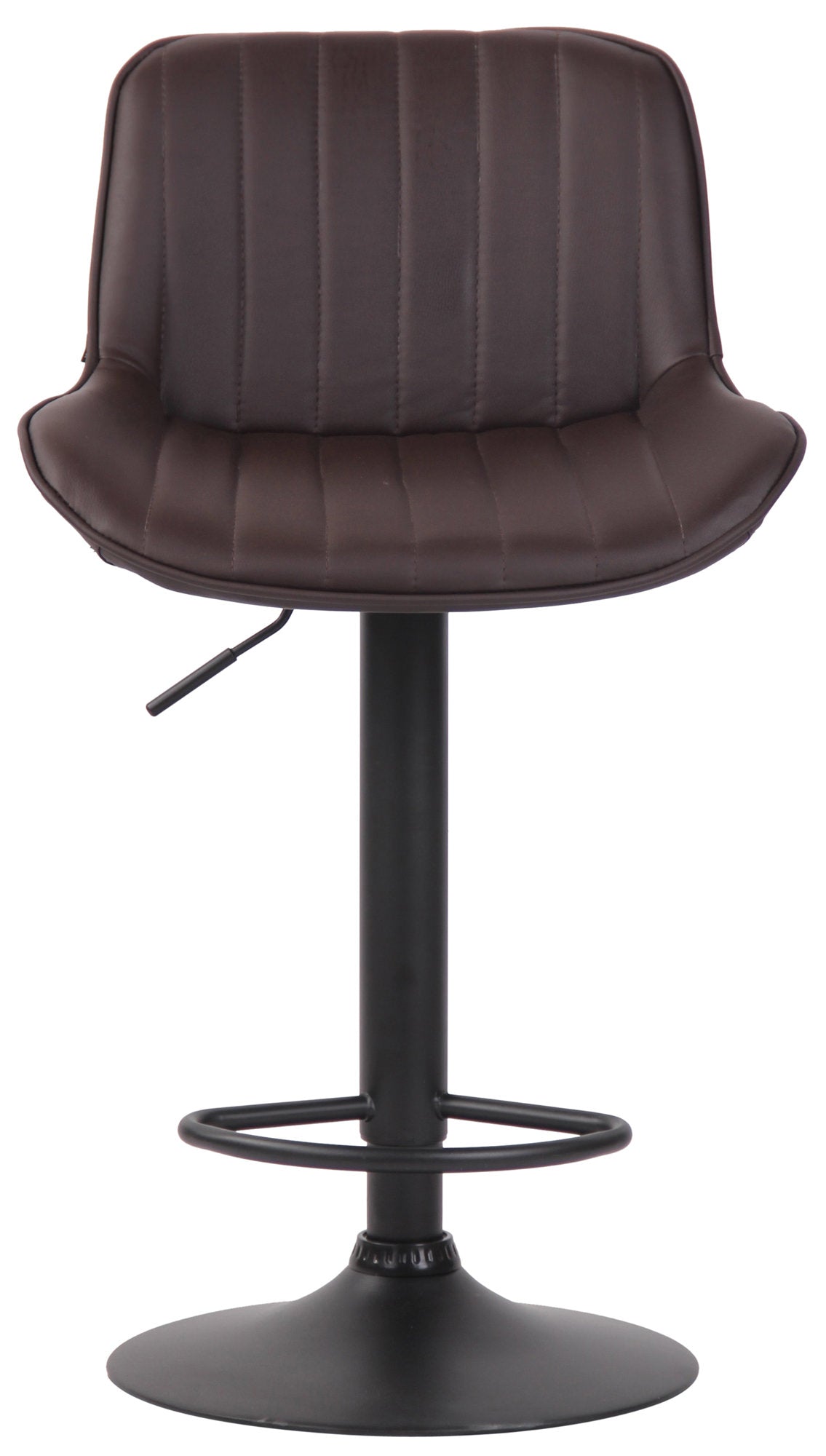 Barhocker Lentini Kunstleder schwarz – Ansicht 2