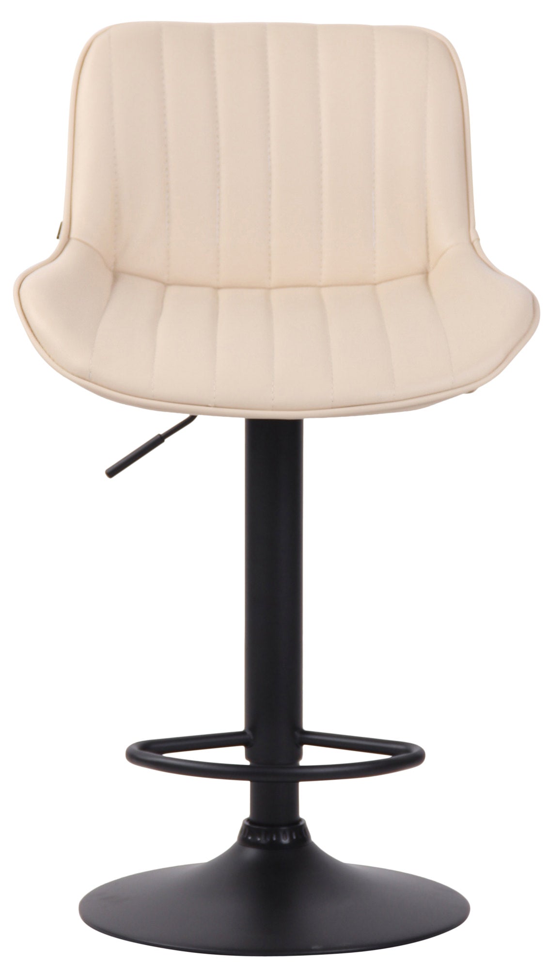 Barhocker Lentini Kunstleder schwarz – Ansicht 7