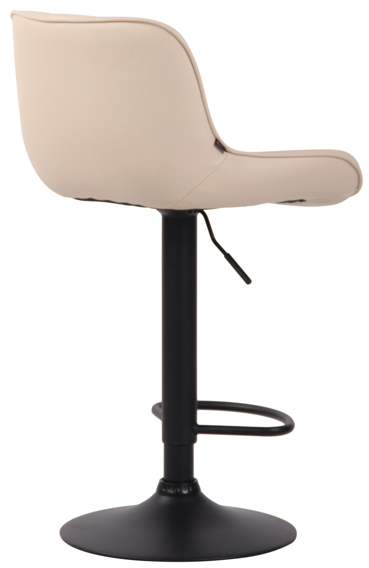 Barhocker Lentini Kunstleder schwarz – Ansicht 9