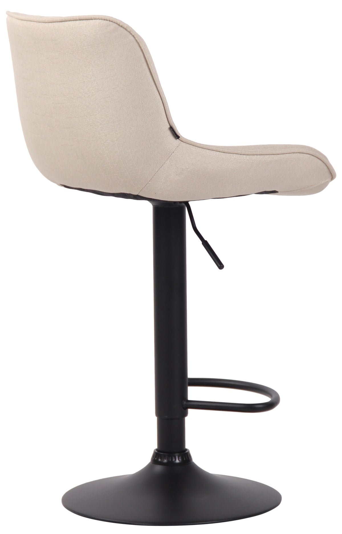 Barhocker Lentini Stoff schwarz – Ansicht 9