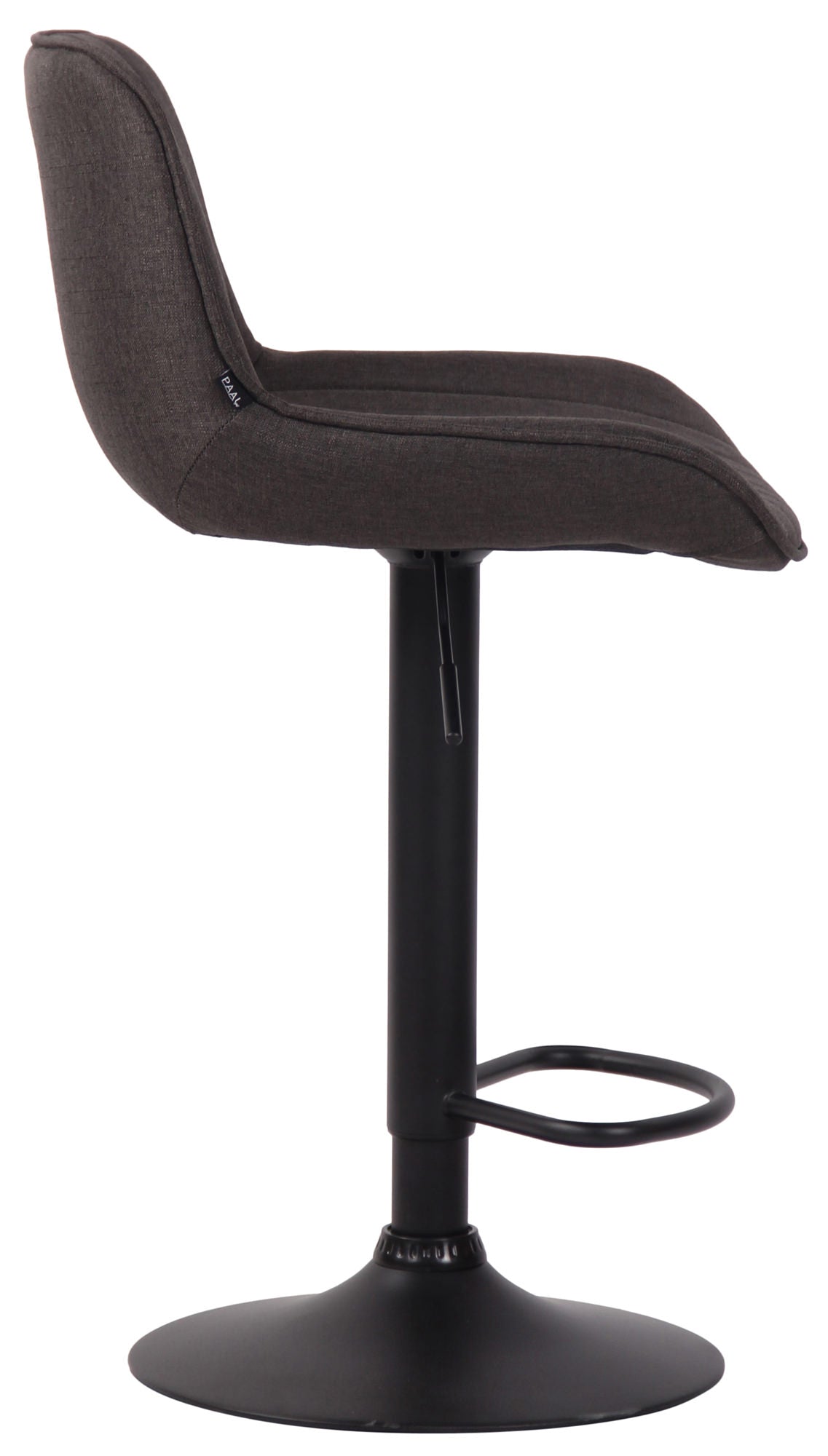 Barhocker Lentini Stoff schwarz – Ansicht 13