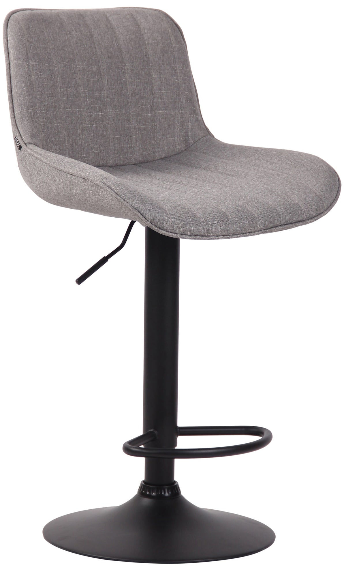 Barhocker Lentini Stoff schwarz – Ansicht 19