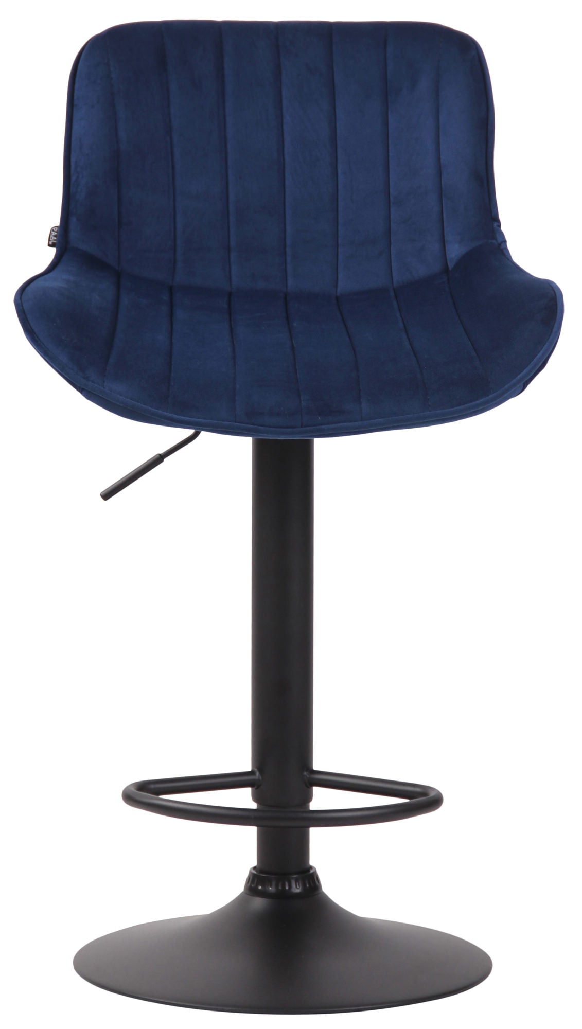 Barhocker Lentini Samt schwarz – Ansicht 2