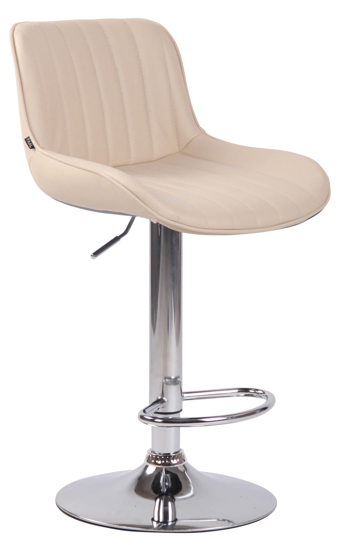 Barhocker Lentini Kunstleder chrom