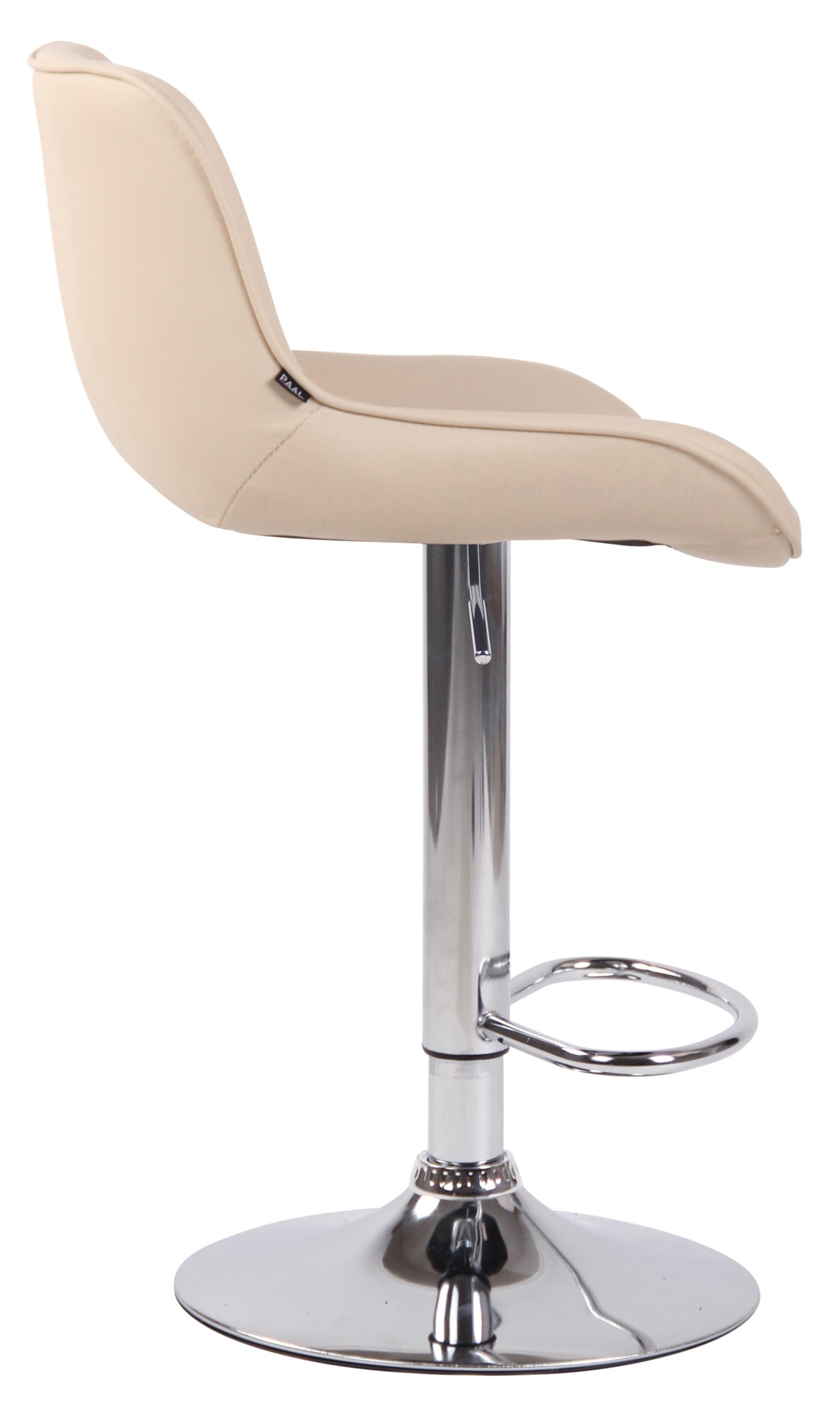 Barhocker Lentini Kunstleder chrom – Ansicht 3