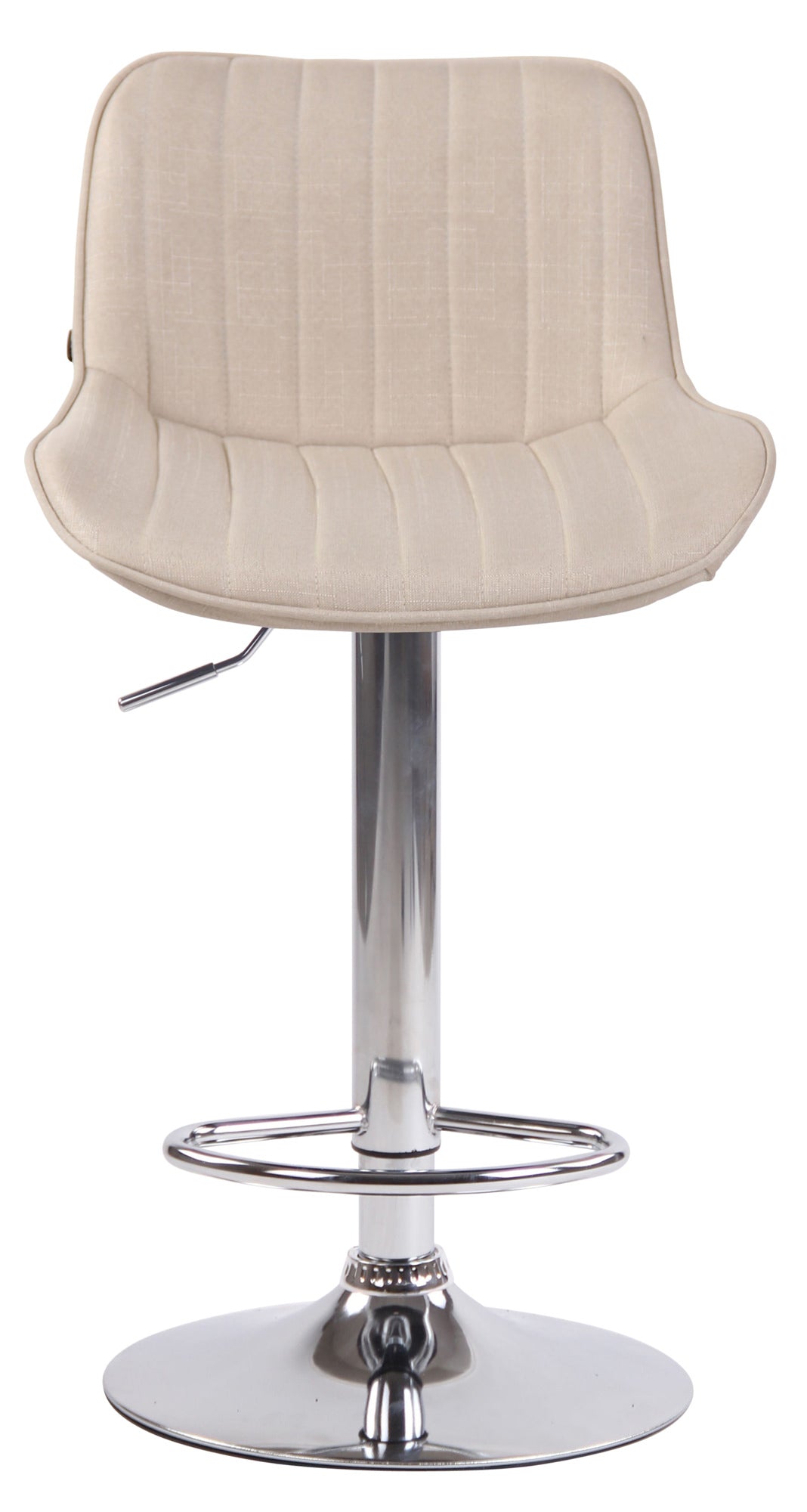 Barhocker Lentini Stoff chrom – Ansicht 5