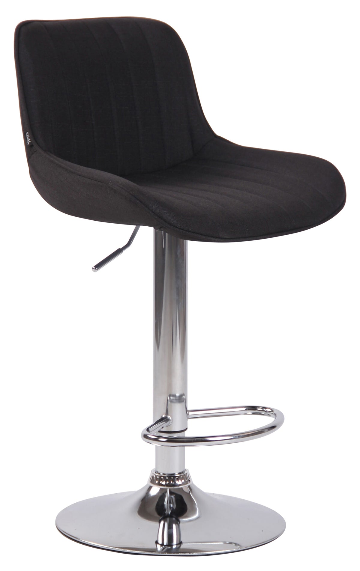 Barhocker Lentini Stoff chrom – Ansicht 16