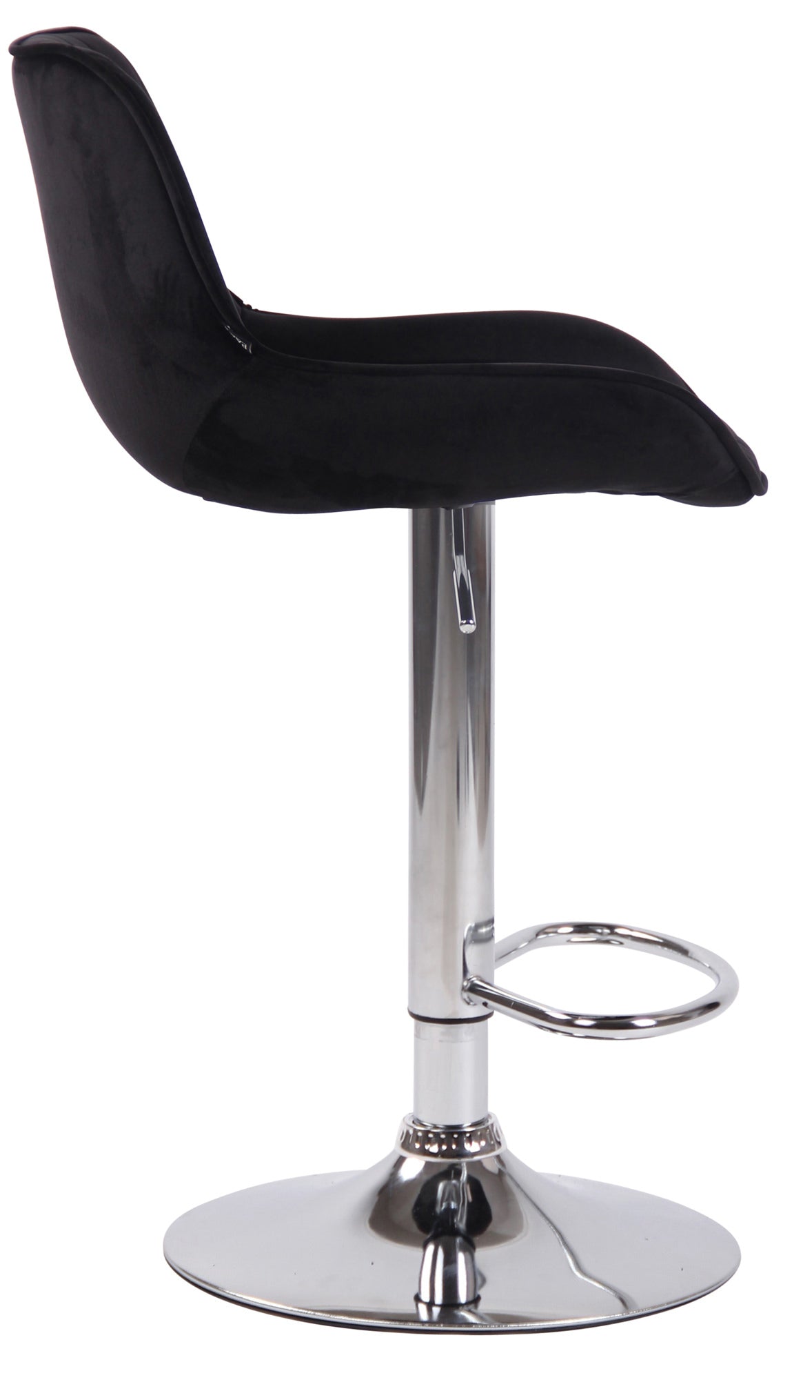 Barhocker Lentini Samt chrom – Ansicht 18