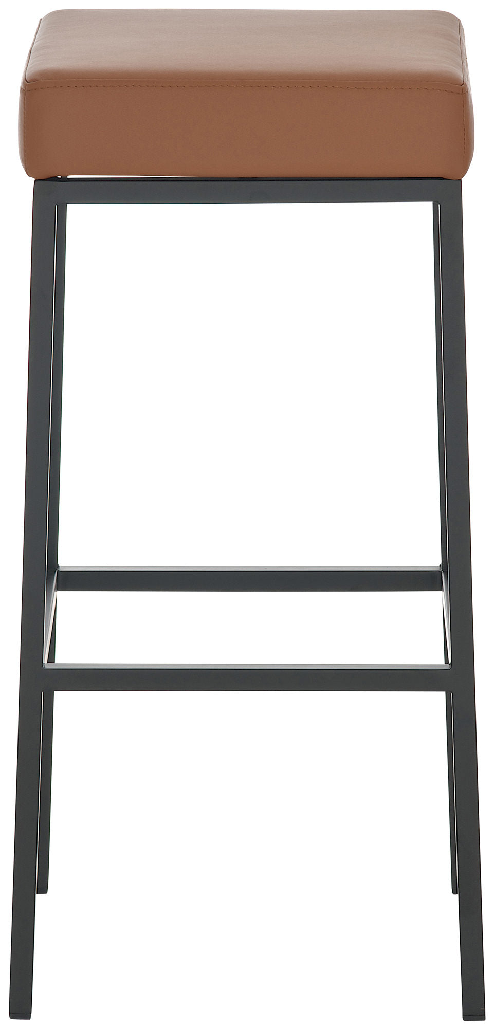 2er Set Barhocker Montreal 80 Kunstleder schwarz – Ansicht 3