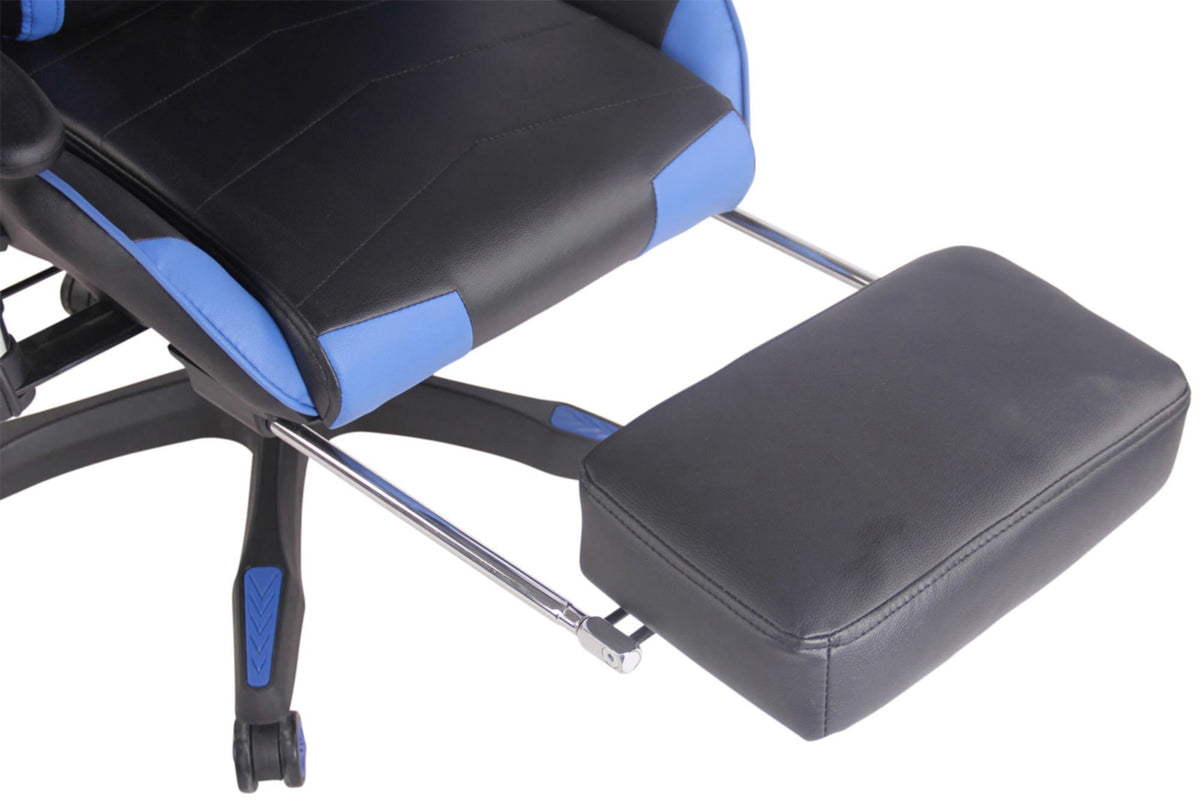 Racing Bürostuhl Turbo mit Fußablage – Ansicht 6