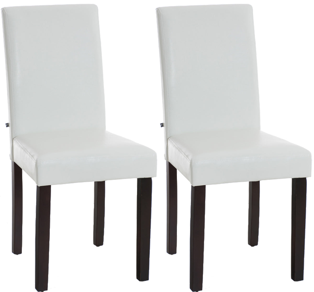 2er Set Esszimmerstuhl Ina dunkelbraun – Ansicht 6