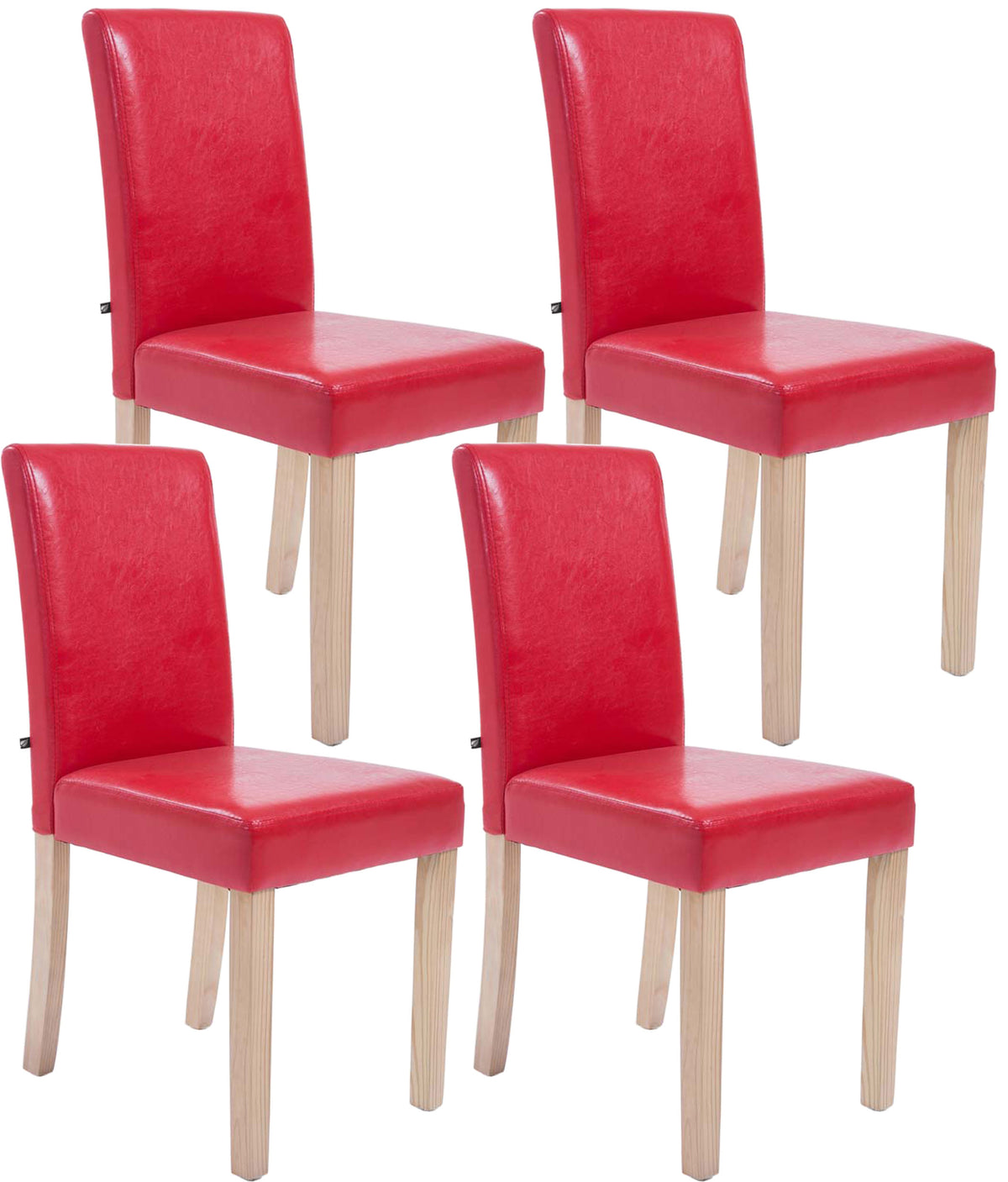 4er Set Esszimmerstuhl Ina natura – Ansicht 4