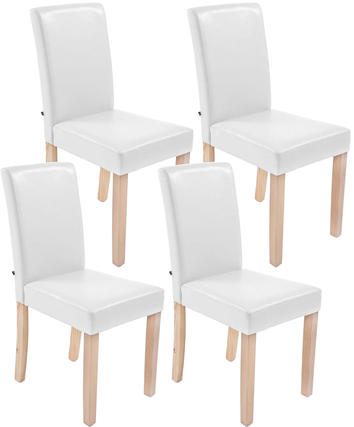 4er Set Esszimmerstuhl Ina natura – Ansicht 6