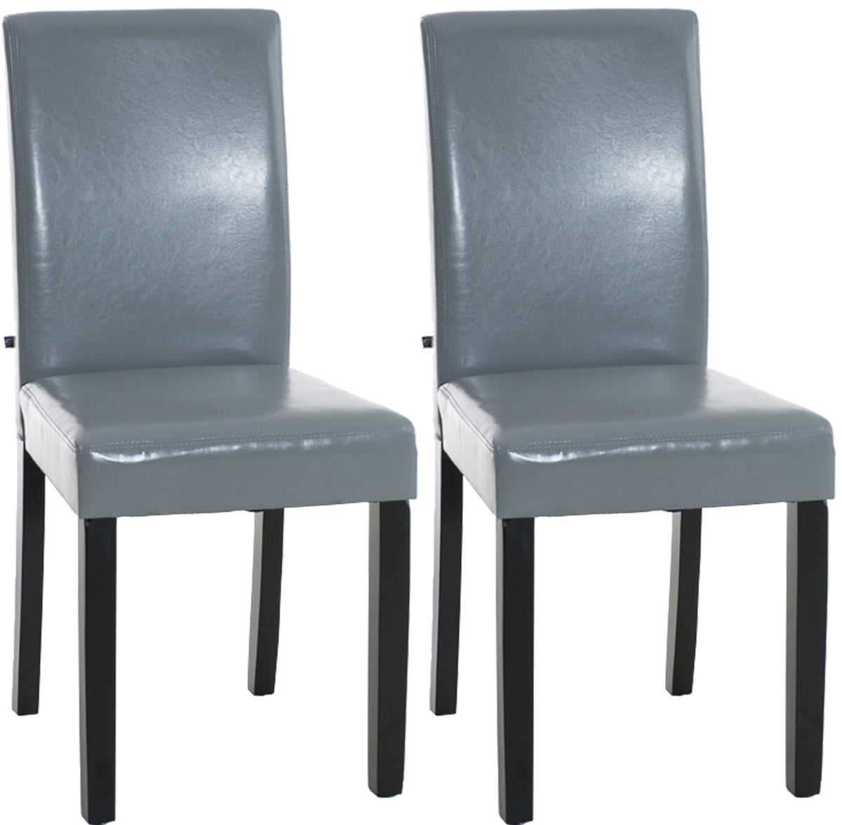 2er Set Esszimmerstuhl Ina schwarz – Ansicht 5