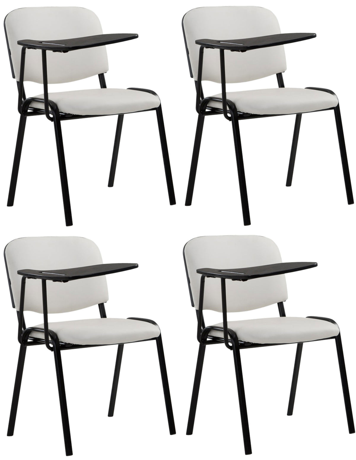 4er Set Stühle Ken mit Klapptisch Kunstleder – Ansicht 7