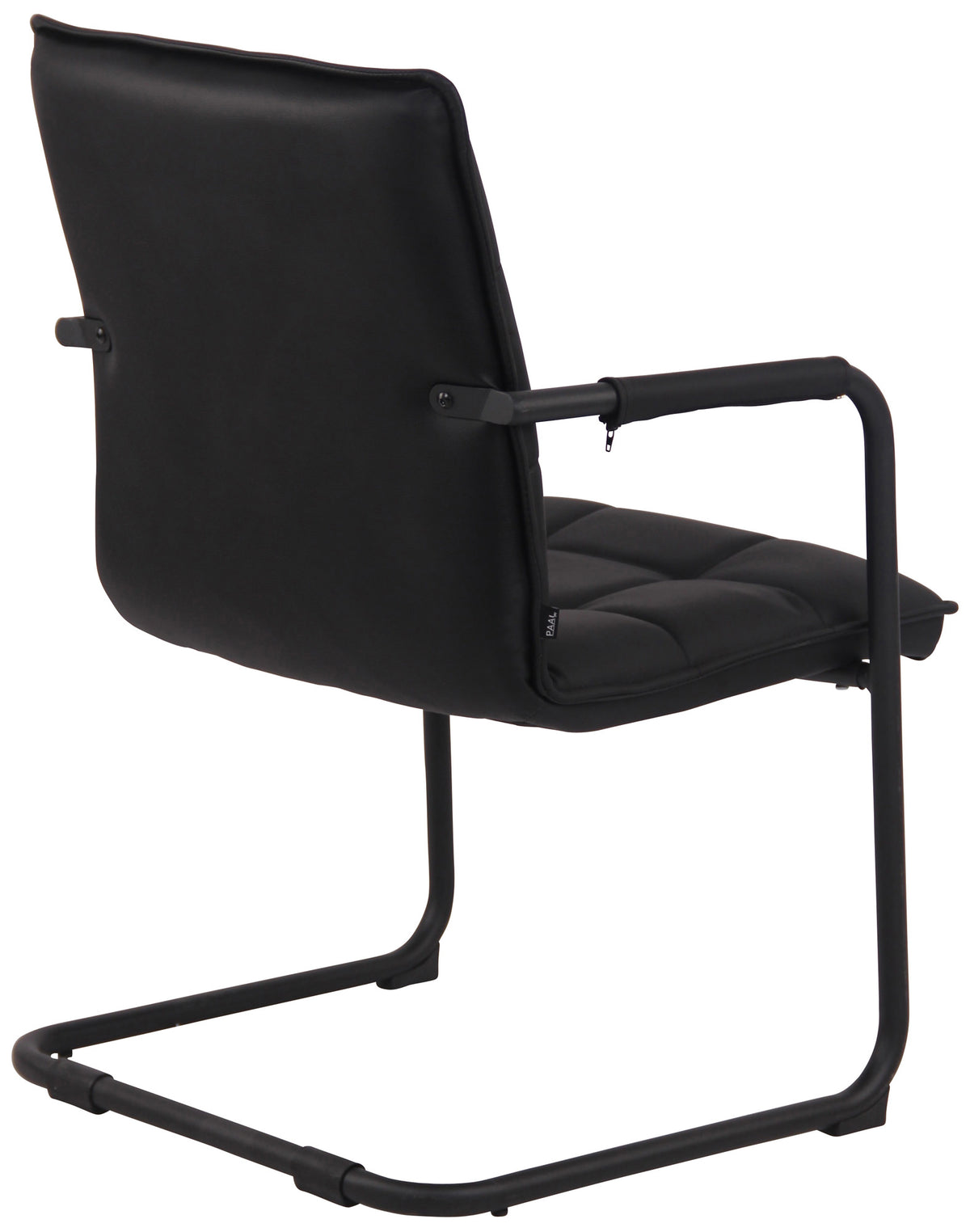 2er Set Stühle Gandia Echtleder schwarz – Ansicht 4