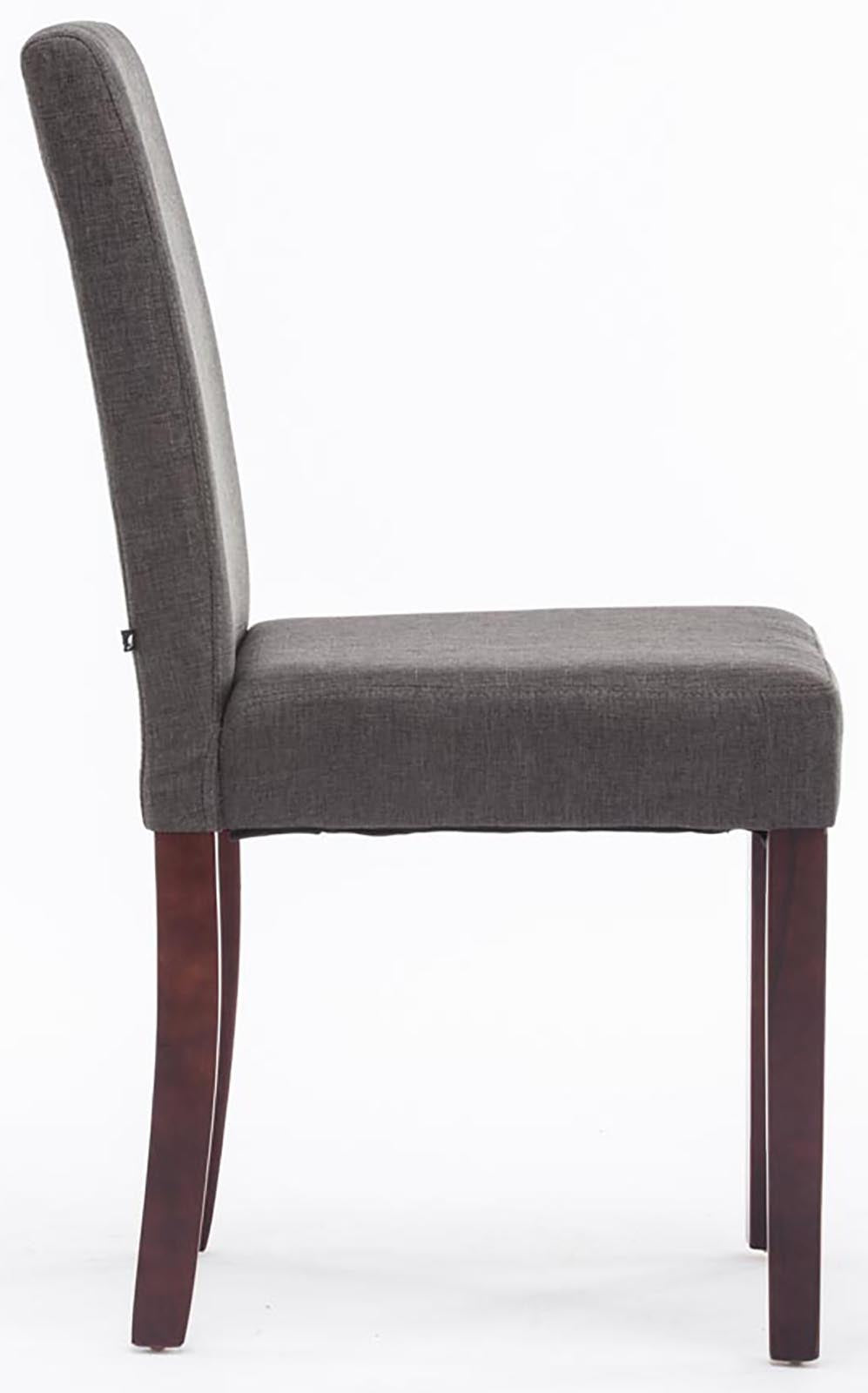 2er Set Esszimmerstuhl Ina Stoff cappuccino – Ansicht 16