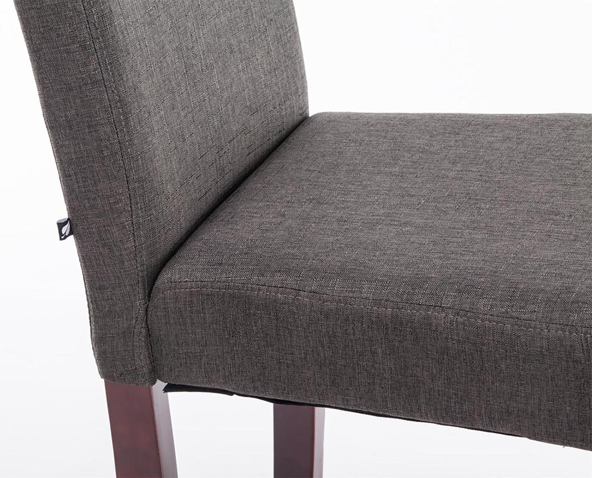 2er Set Esszimmerstuhl Ina Stoff cappuccino – Ansicht 19