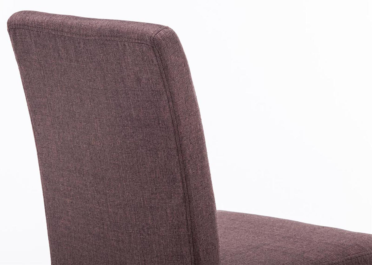 2er Set Esszimmerstuhl Ina Stoff cappuccino – Ansicht 11