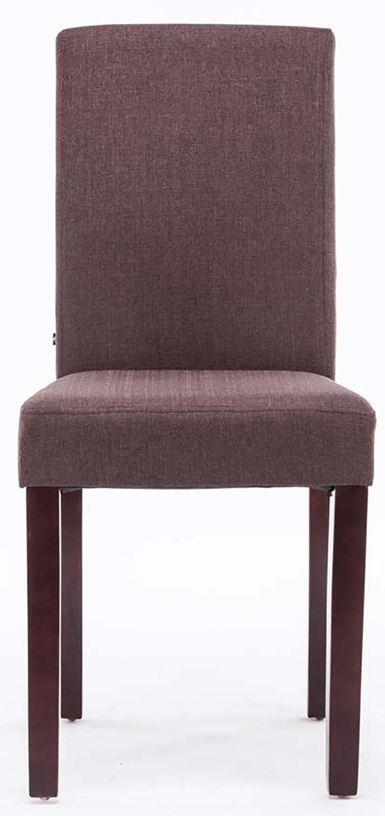 4er Set Esszimmerstuhl Ina Stoff cappuccino – Ansicht 8