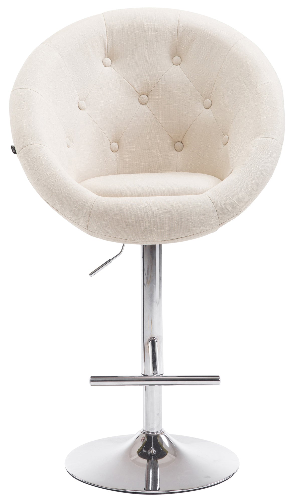 Barhocker London V2 Stoff chrom – Ansicht 16