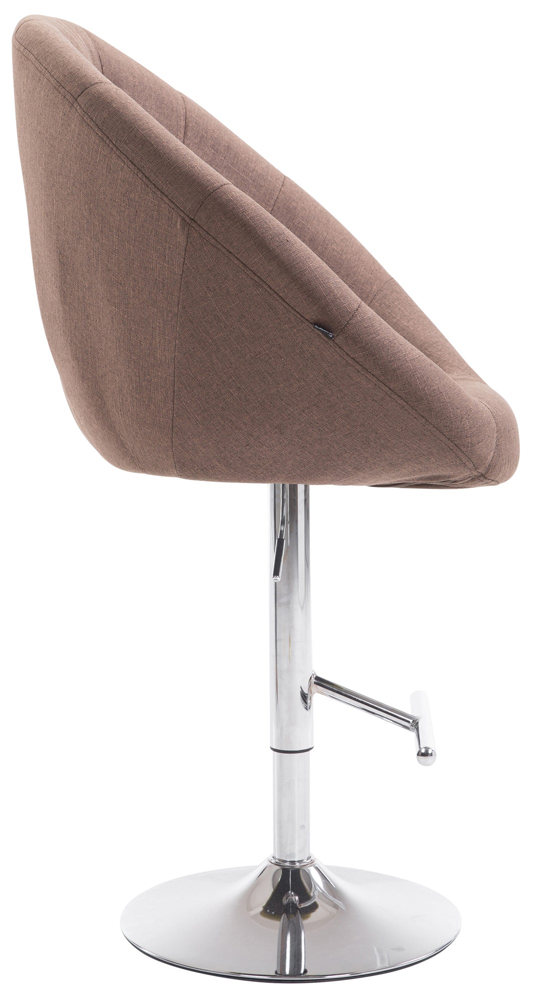 Barhocker London V2 Stoff chrom – Ansicht 10