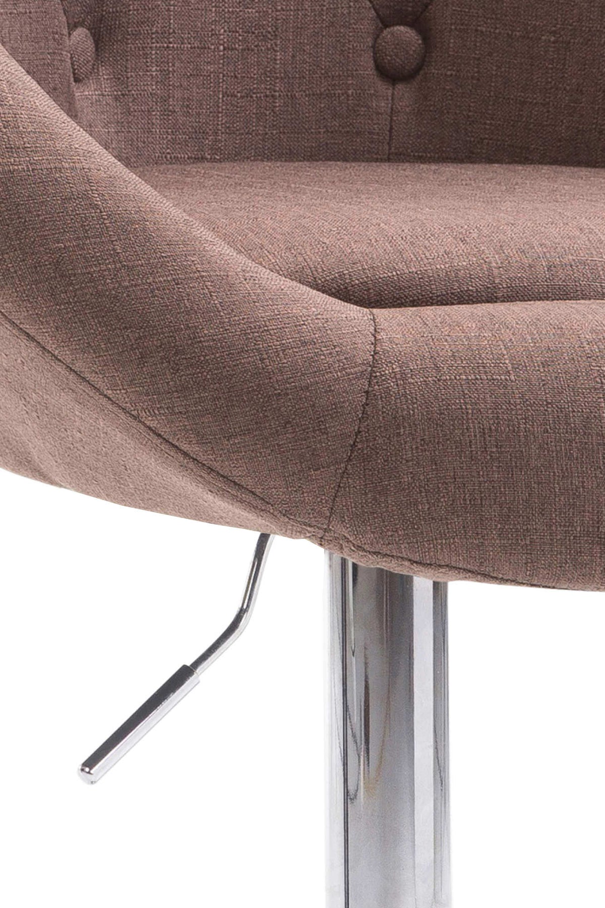 Barhocker London V2 Stoff chrom – Ansicht 12
