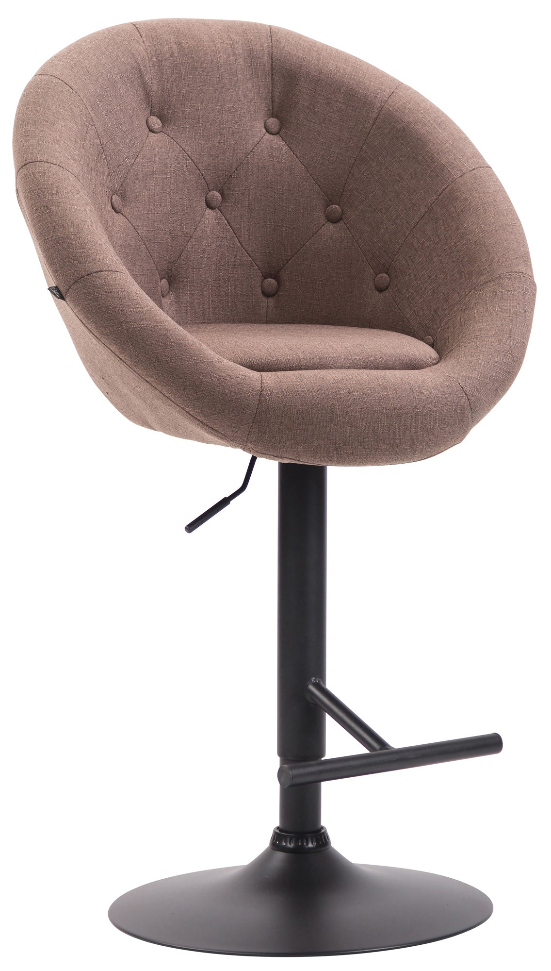 Barhocker London V2 Stoff schwarz – Ansicht 8