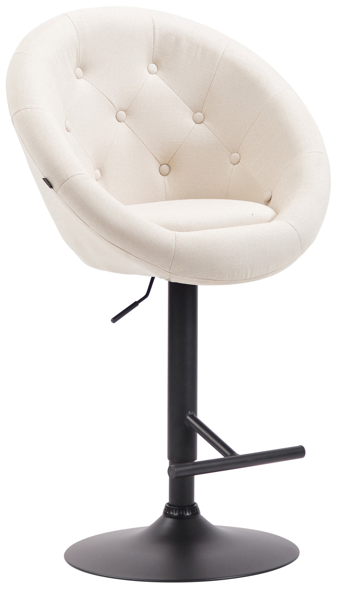 Barhocker London V2 Stoff schwarz – Ansicht 15