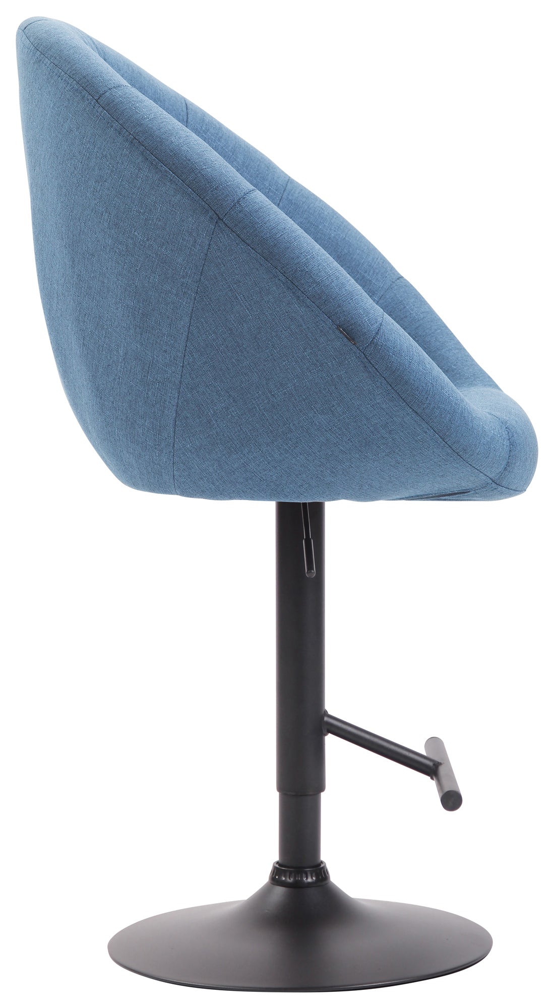 Barhocker London V2 Stoff schwarz – Ansicht 3