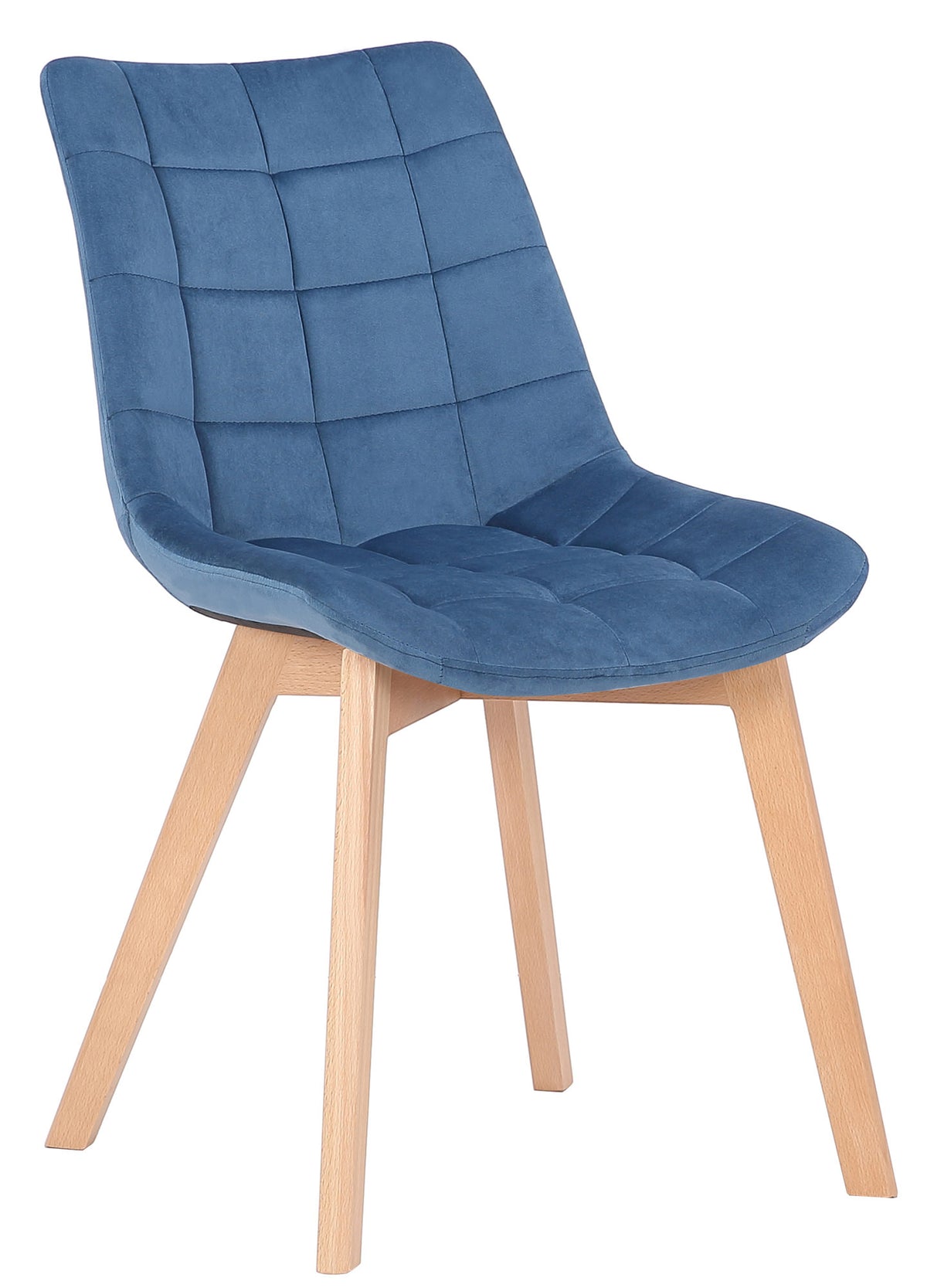 2er Set Esszimmerstühle Passaic Samt – Ansicht 3