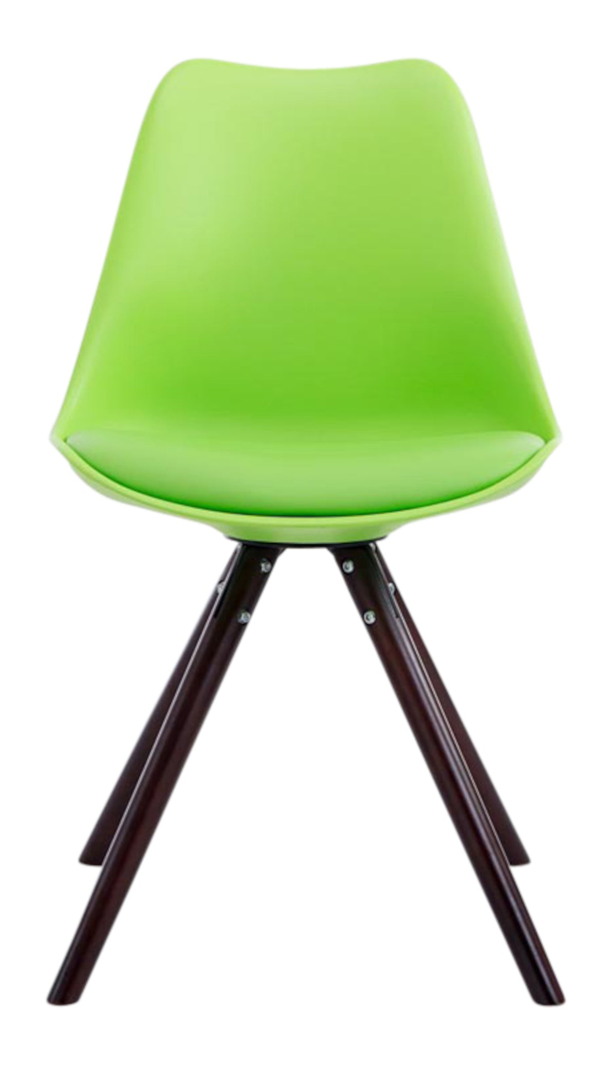 4er Set Stühle Toulouse Kunstleder Rund cappuccino – Ansicht 9