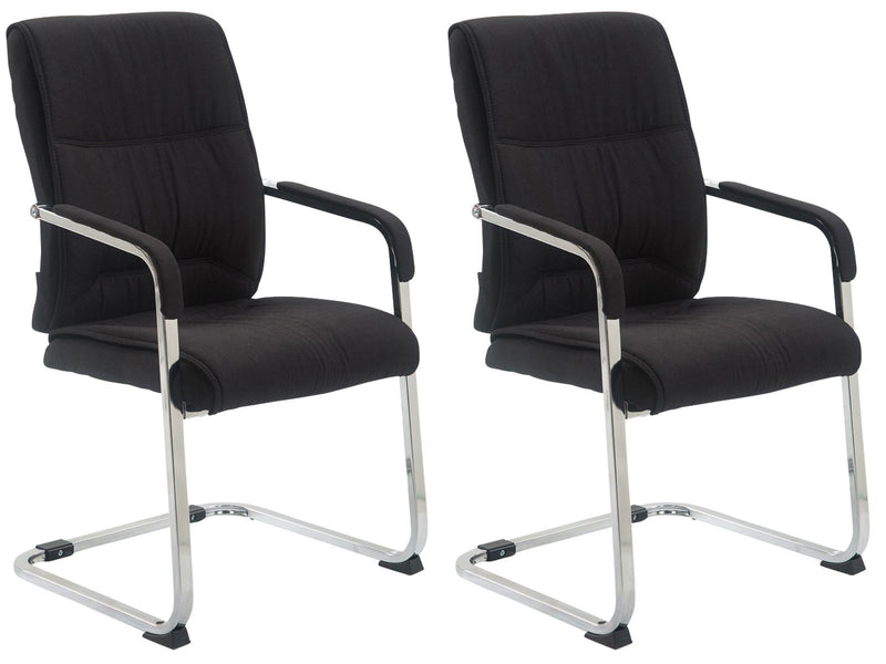 2er Set Freischwinger XL Anubis Stoff