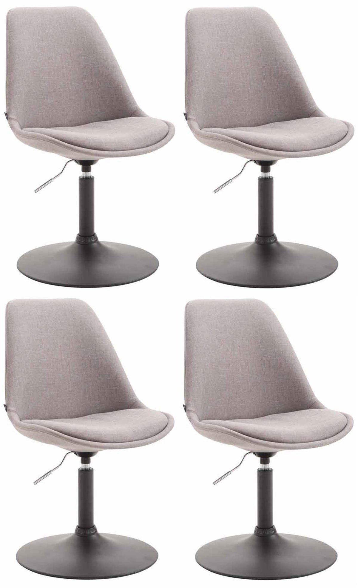 4er Set Stühle Maverick B Stoff – Ansicht 9