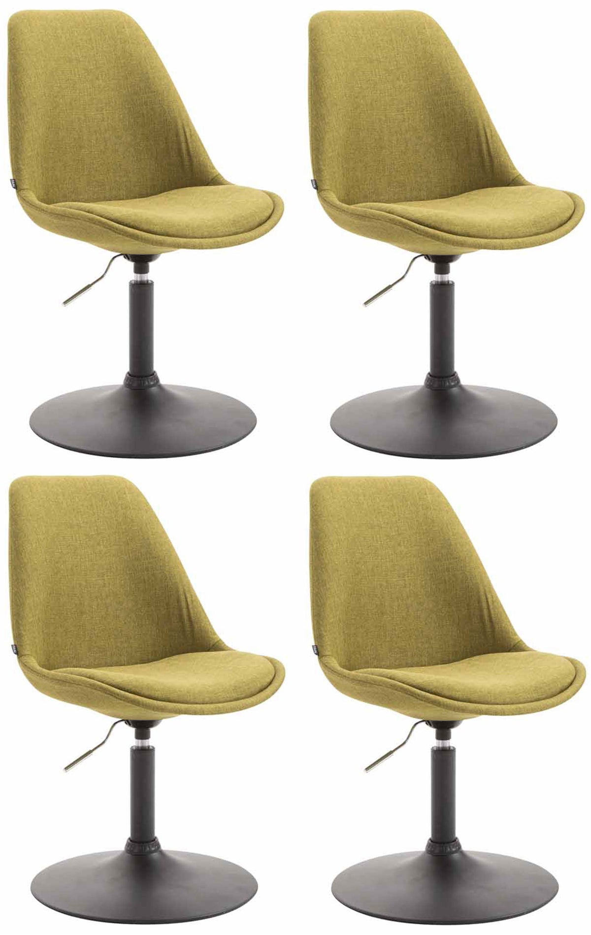4er Set Stühle Maverick B Stoff – Ansicht 5