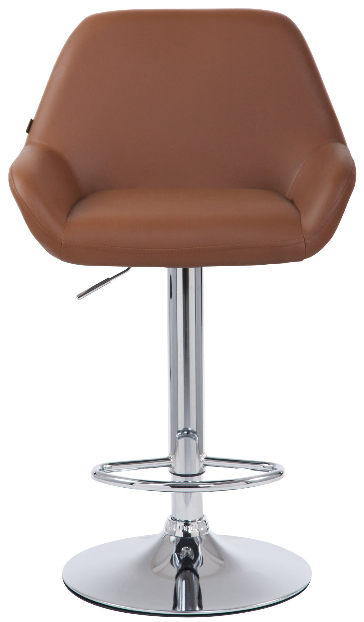 2er Set Barhocker Braga Kunstleder chrom – Ansicht 19