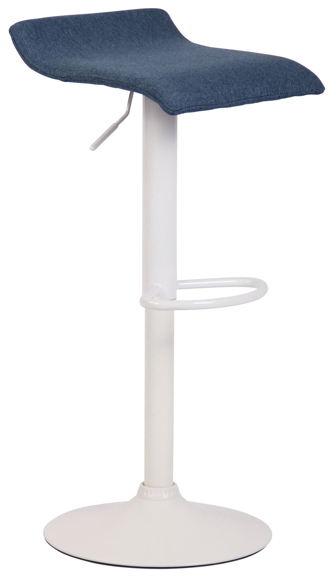 Barhocker Dyn V2 Stoff weiß