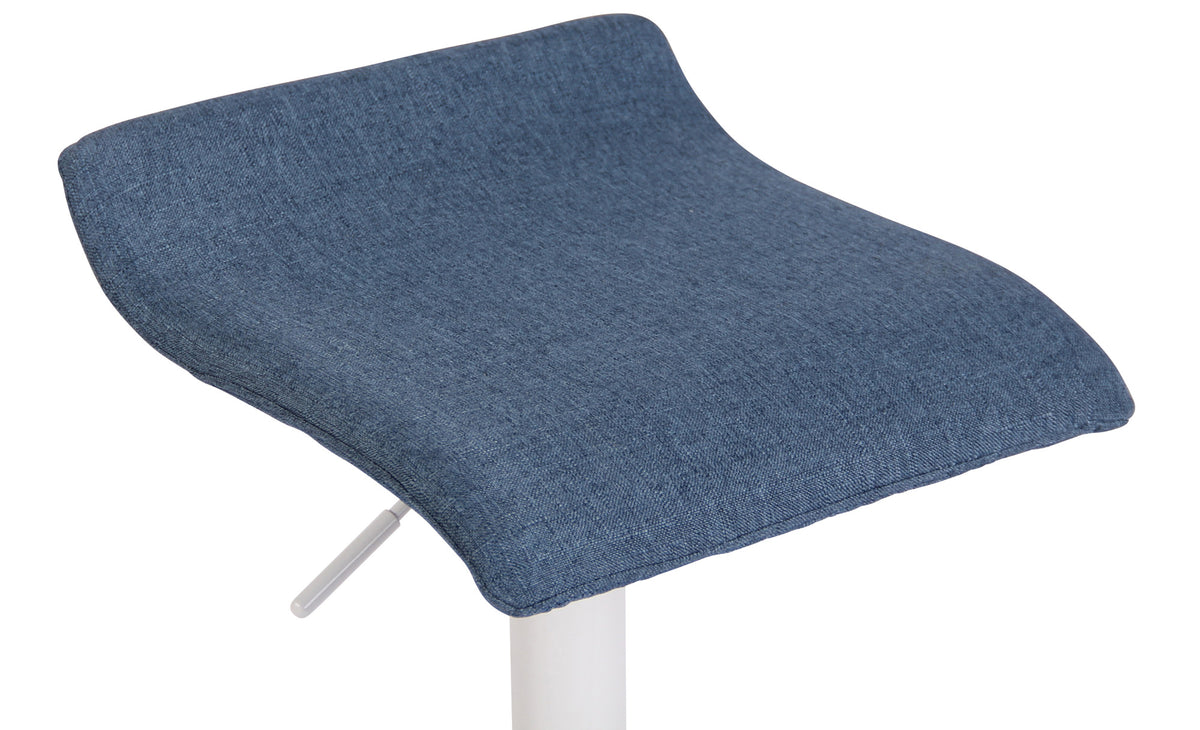 Barhocker Dyn V2 Stoff weiß – Ansicht 6