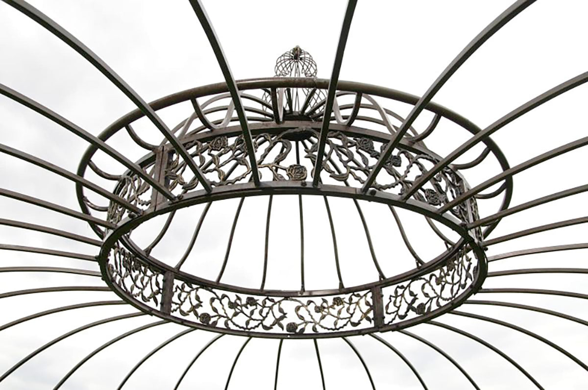 Luxus Pavillon Romantik rund 350 cm – Ansicht 4