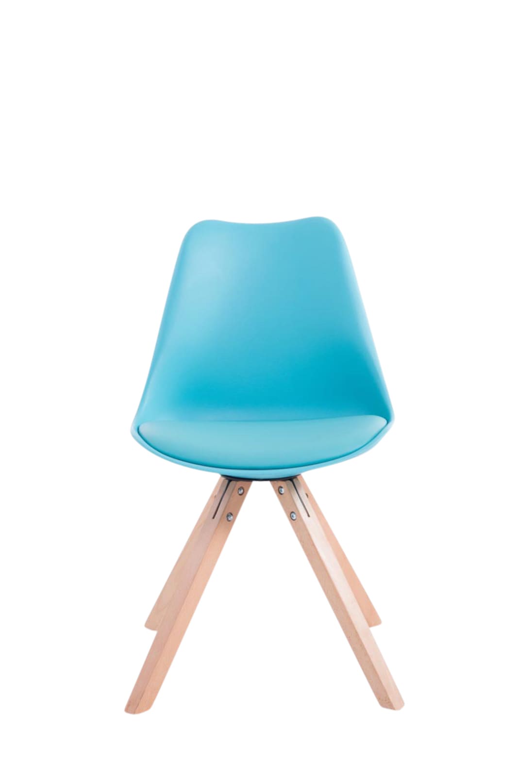 4er Set Stühle Toulouse Kunstleder Natura Square – Ansicht 3